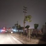 اعلام سرعت طوفان کرج که موجب قطع برق شد!
