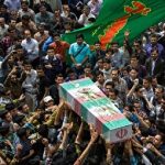 تشییع پیکر شهدای اقتدار ملی در سراسر ایران
