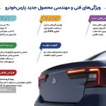 ۶ ویژگی فنی و مهندسی پارس‌نوآ (+اینفوگرافیک)