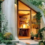 آینده معماری با هوش مصنوعی؛ رونمایی از کانسپت «اتاقک نویسندگی» با میدجرنی (+عکس)