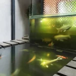 معماری کافه‌ «کوی»؛ تلفیق روح ژاپنی و چوب بازیافتی (+عکس)